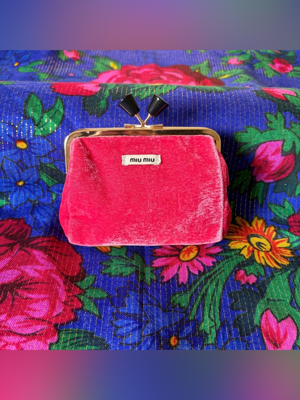 VINTAGE MIU MIU POUCH!